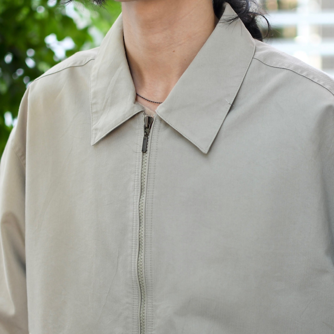 craft&barrow herringbone twill zip up jacket