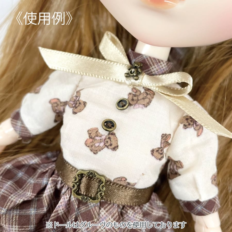 ドール服用パーツ ドールドレスパーツ/ミニバックルM/アンティーク(DDP