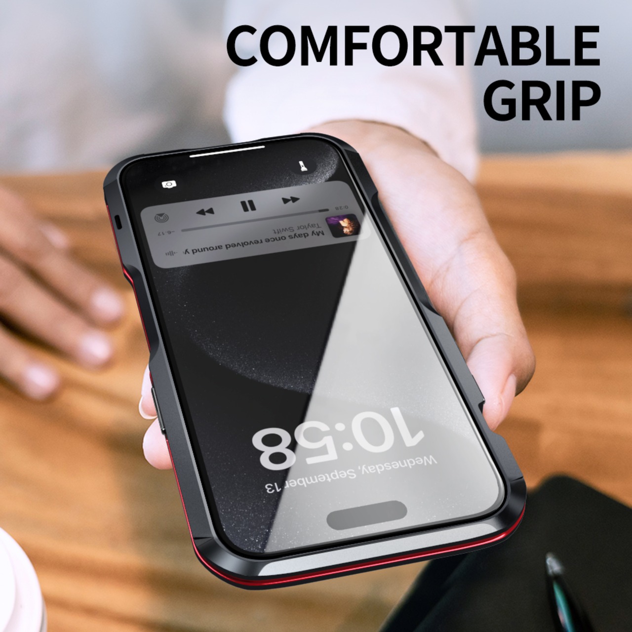 ◆iPhone 16/15/14/13/Pro/Pro Max/Plus/e/Mini◆Minimal Curve Metal Frame Case / ミニマル カーブ メタル フレーム スマホケース