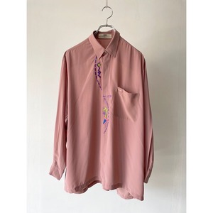 -BALENCIAGA- logo embroidery art design shirt