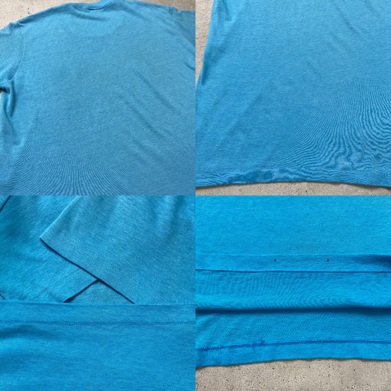 80年代 USA製 紺タグ NIKE ナイキ ワンポイントロゴプリント Tシャツ