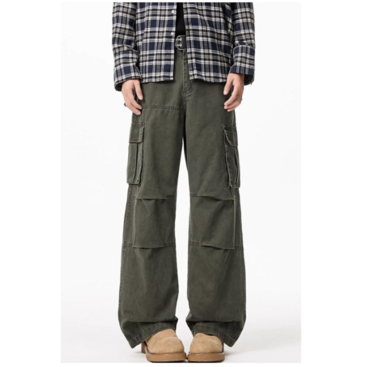 Washed Wide Cargo Pants　TB2568・画像6