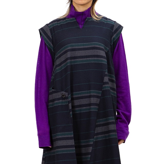 エアウールニットハイネックプルオーバー【256-3314】