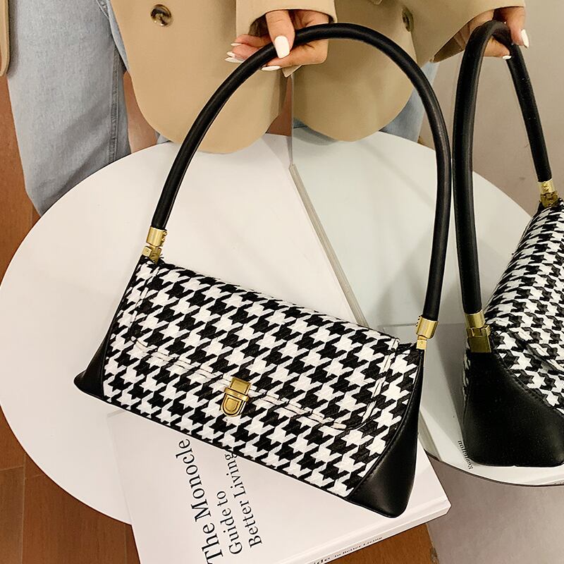 レトロスモールバッグハンドバッグ2020秋冬新流行ファッションワイルドワンショルダーアンダーアームバッグネットレッドエインスタイルハンドバッグ Tiancai_Wing_Bag79726412236