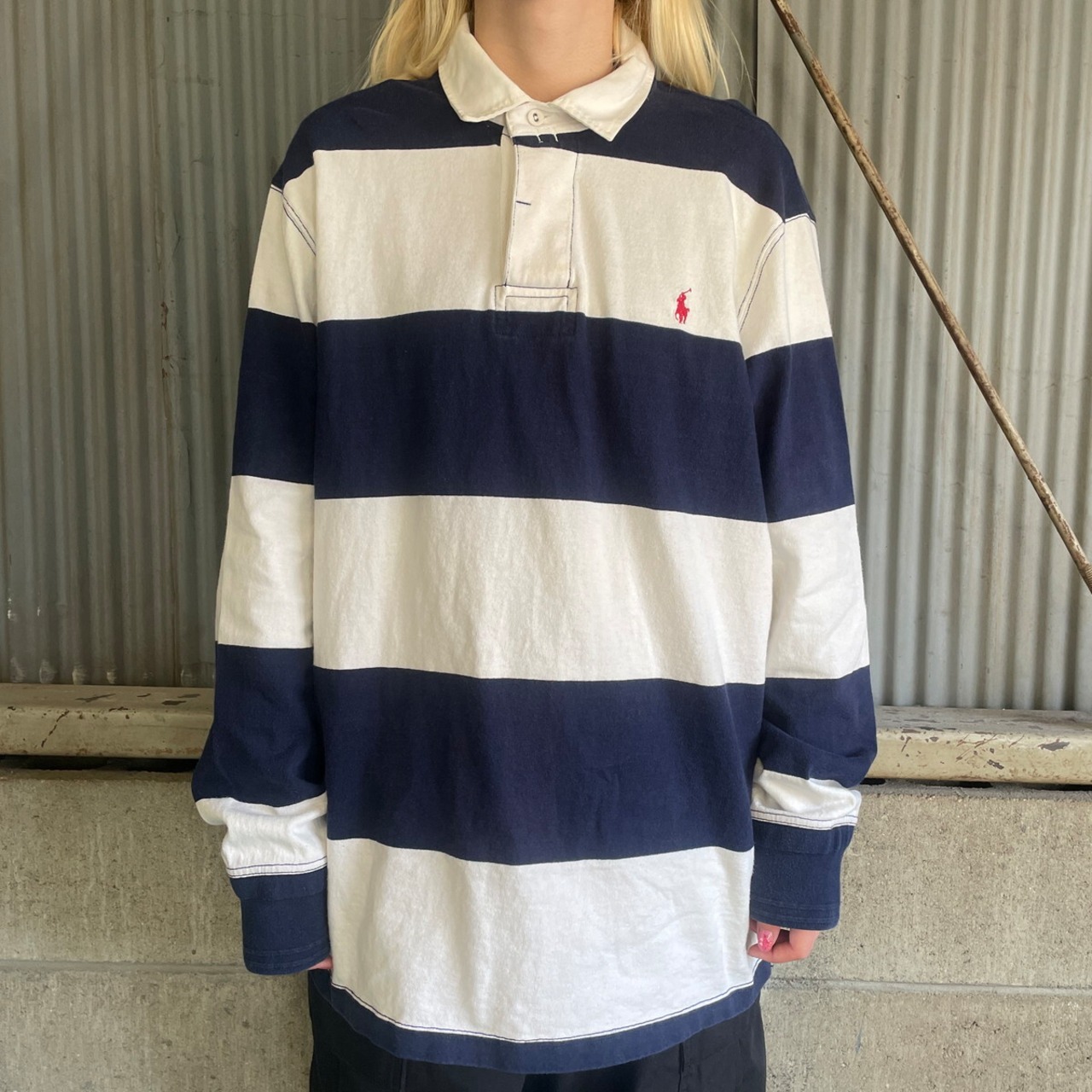 Polo by Ralph Lauren ポロバイラルフローレン ボーダー ラガーシャツ 