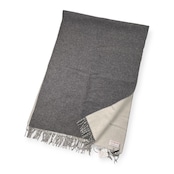 タグ付き 未使用品 カシミヤ混 OLD ENGLAND × JOHNSTONS OF ELGIN ジョンストンズ オールドイングランド 大判 マフラー/スコットランド製