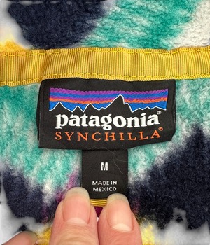 -Patagonia- Vintage 10s M Synchilla Snap-T Fleece Pullover
