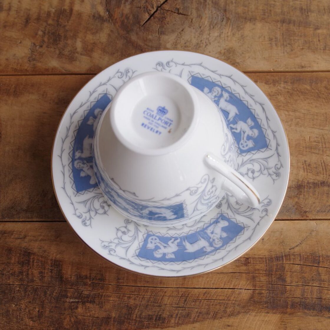 コールポート レベリー コーヒーカップ ソーサー Coalport Revelry 