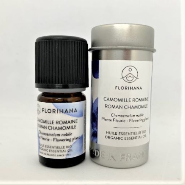 ローマンカモミール  オーガニック エッセンシャルオイル 2g（フロリハナ精油）