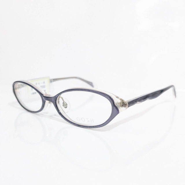 【GOSH】オーバルセルフレーム　グレー