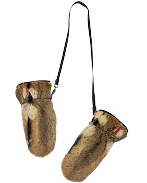 2000s PRADA SPORT HAMSTER FUR GLOVES