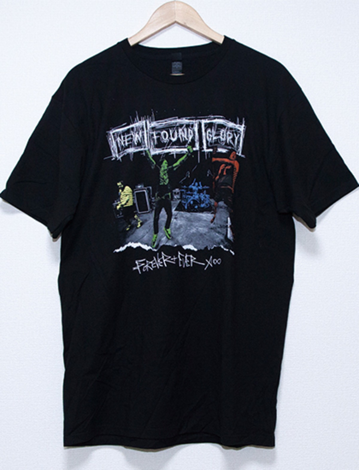 NEW FOUND GLORY】Forever + Ever x Infinity T-Shirts (Black) | NM Merch