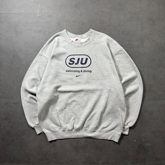 90s NIKE sweatshirt gray M 古着