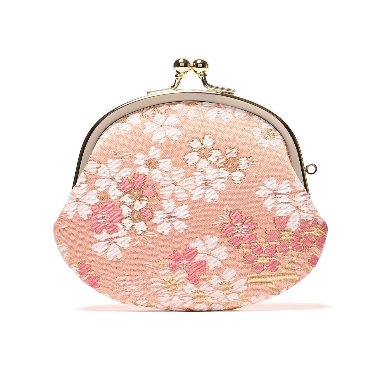 西陣織がま口財布 SAKURA / NWG2 | Tomorrow Fabric