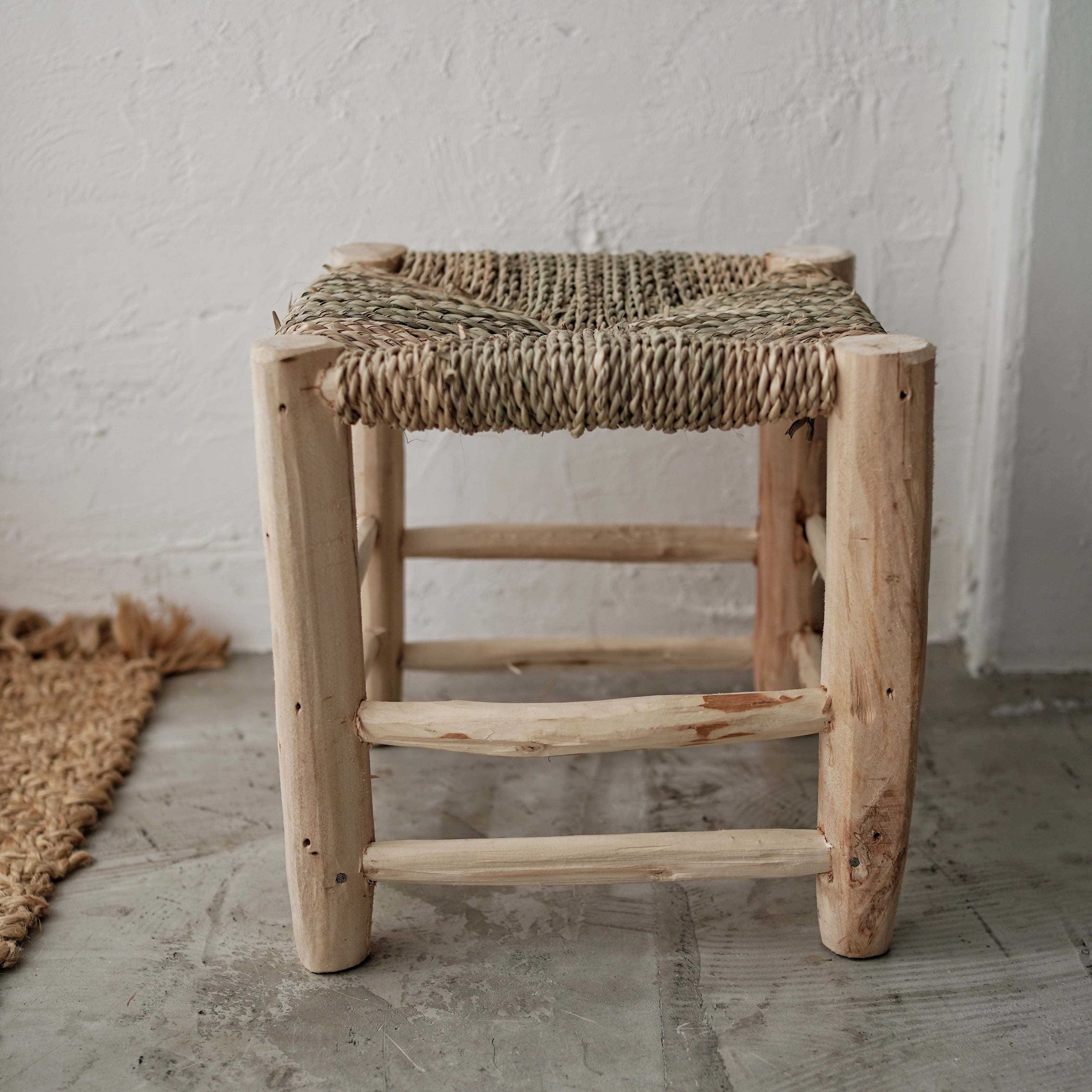 モロッコマルシェスツール【ナチュラル】 M | Sweet Things