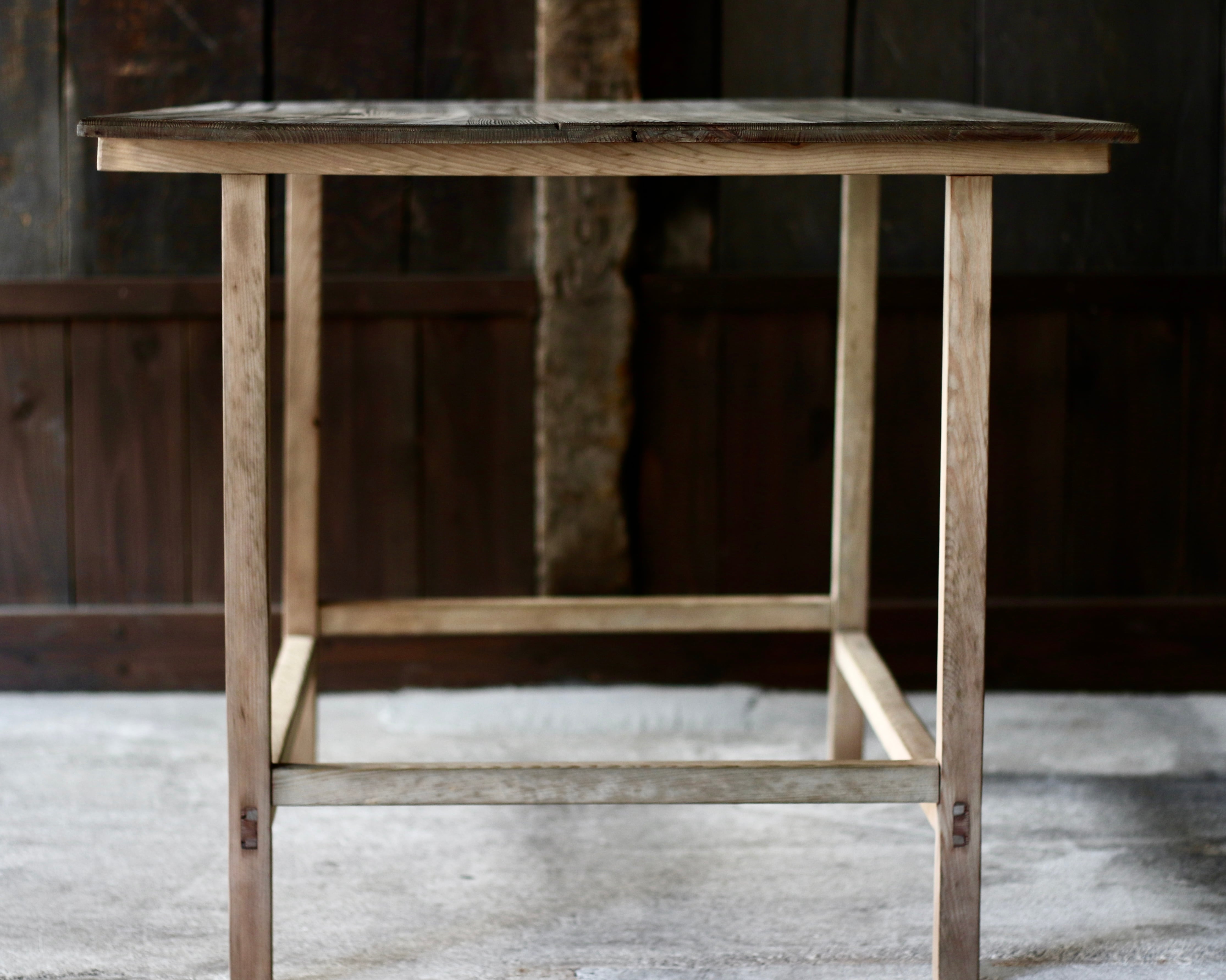 作業台《古家具 展示台 テーブル》 | Rem Remake Furniture