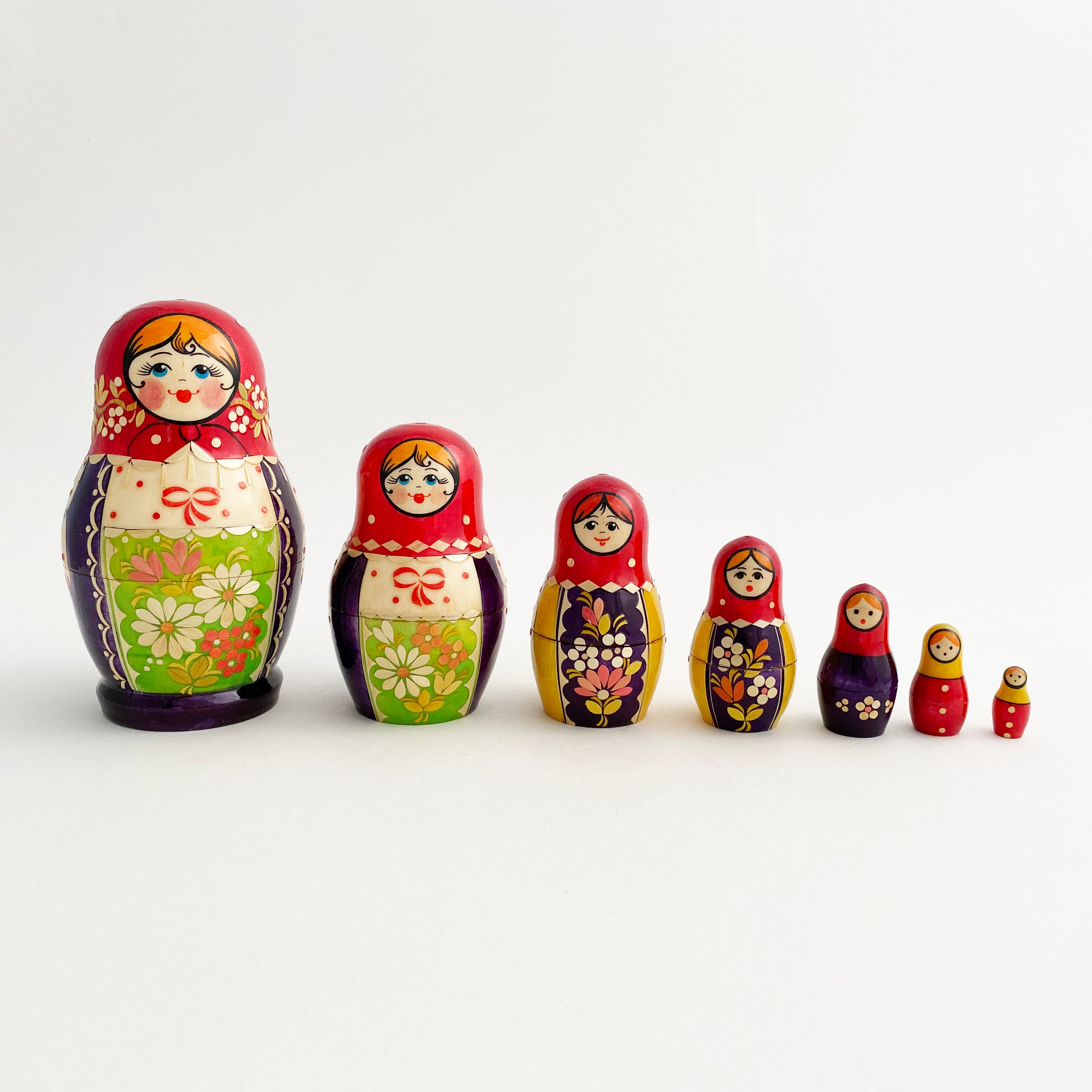 キーロフ麦わら/マトリョーシカ(7個組)