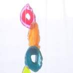 Vivid Flowers 03 - アゲートヒーリングチャイム / Agate Sun Catcher Wind Chime 361