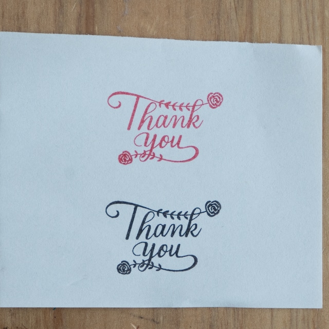 薔薇Thank you (文字)