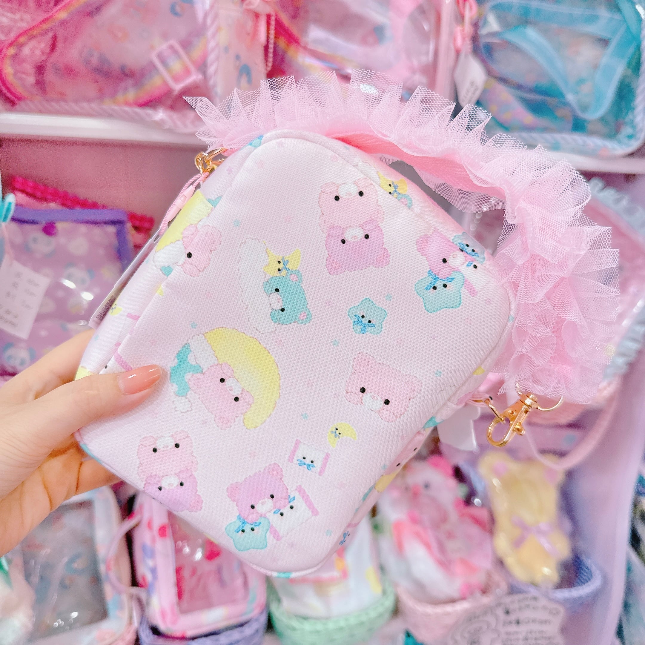 【D8】71-12ぬいぐるみポーチ