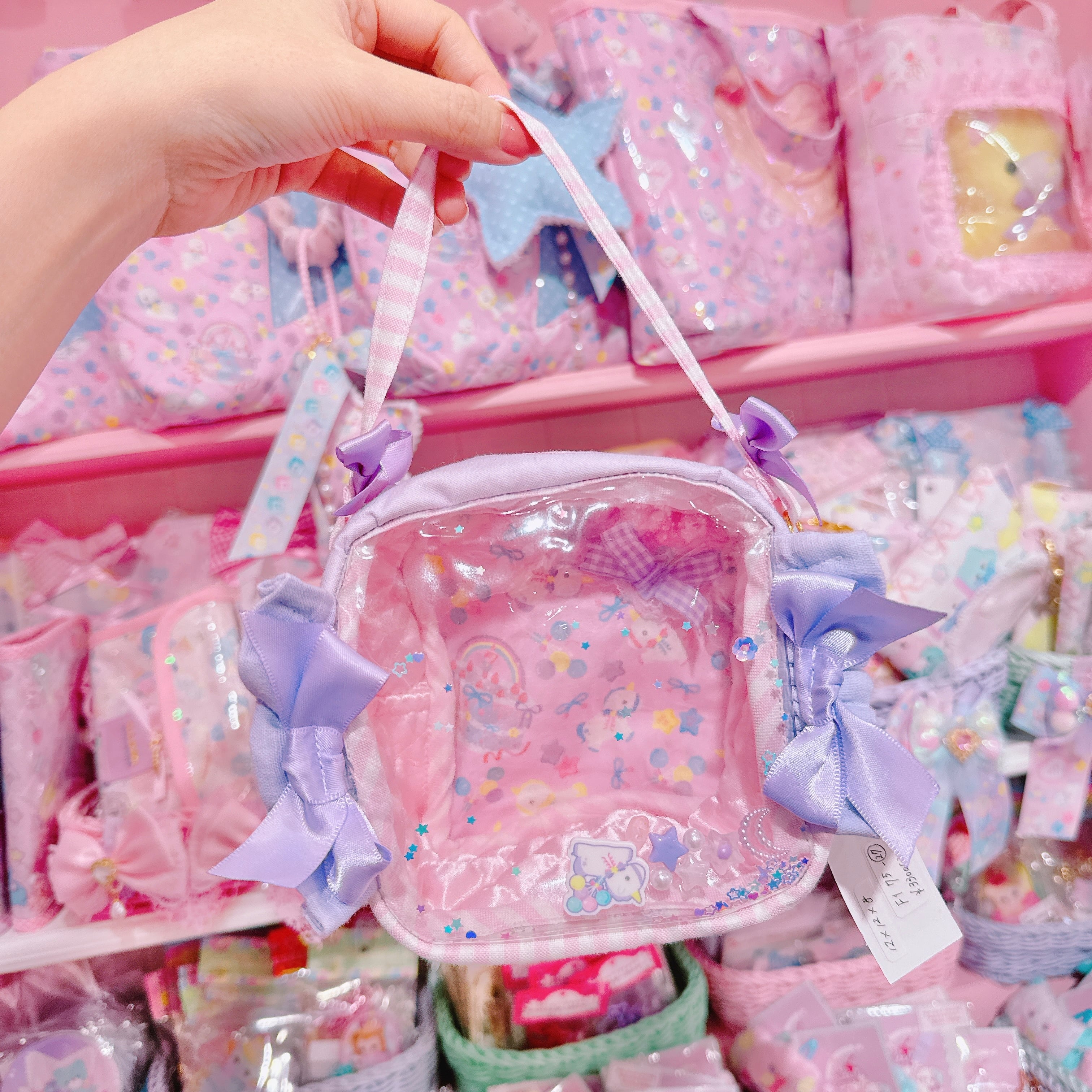 【F1】75-27キャンディ型ぬいぐるみポーチ