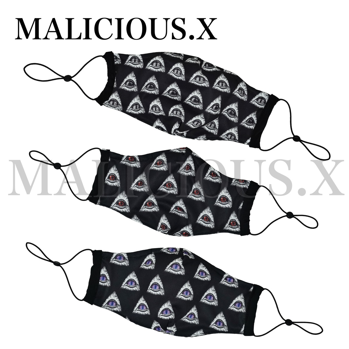 Triangle eyes Face mask MALICIOUS.X