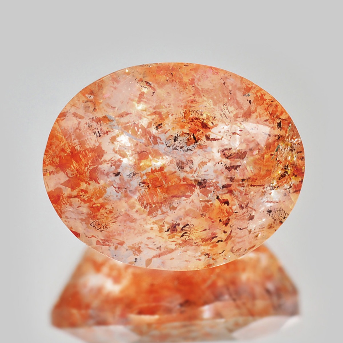 イリュージョン サンストーン 2.95ct ルース オーバル | CheReine 