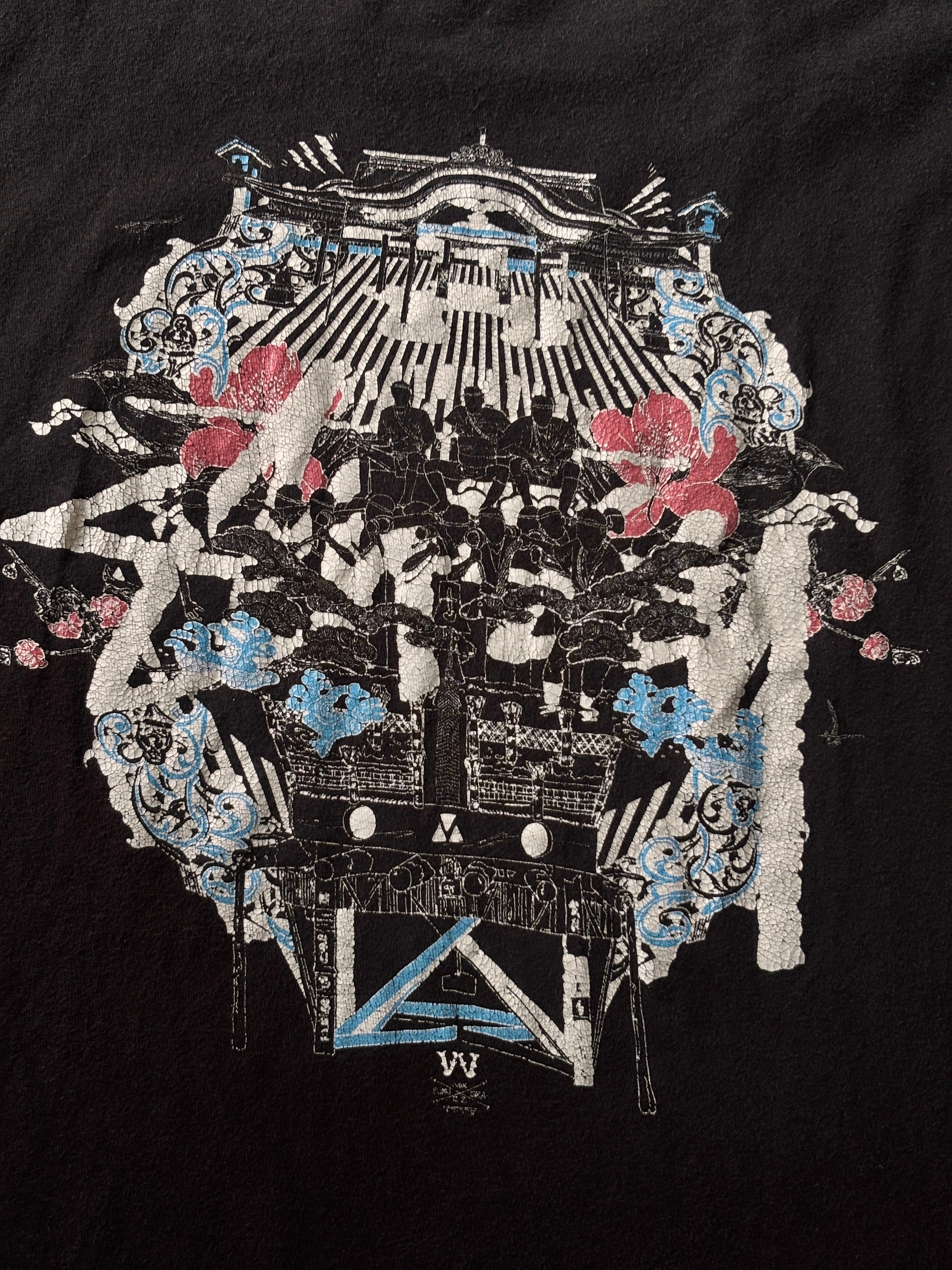 10s STUSSY/博多祇園山笠 Tee/XL/神輿プリントTシャツ/博多限定
