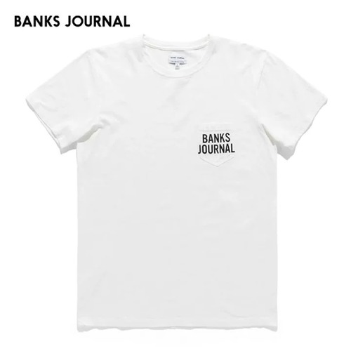 BANKS JOURNAL (バンクスジャーナル) SHORES Tシャツ OFF WHITE(オフホワイト) SMTS0104