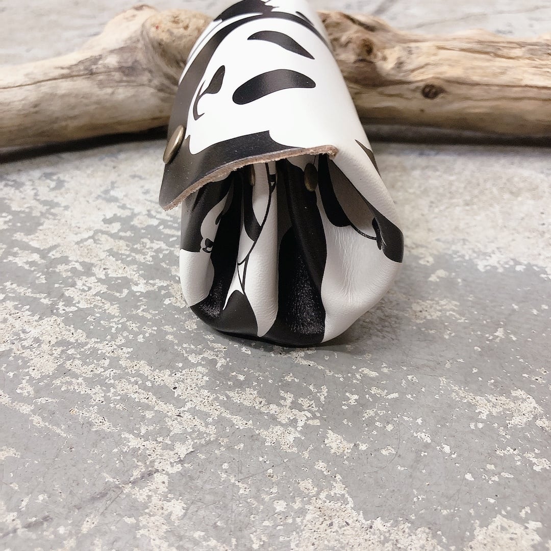 キット】アコーディオンポーチ[ぱんだらけ(AP7) / あんぷりレザー