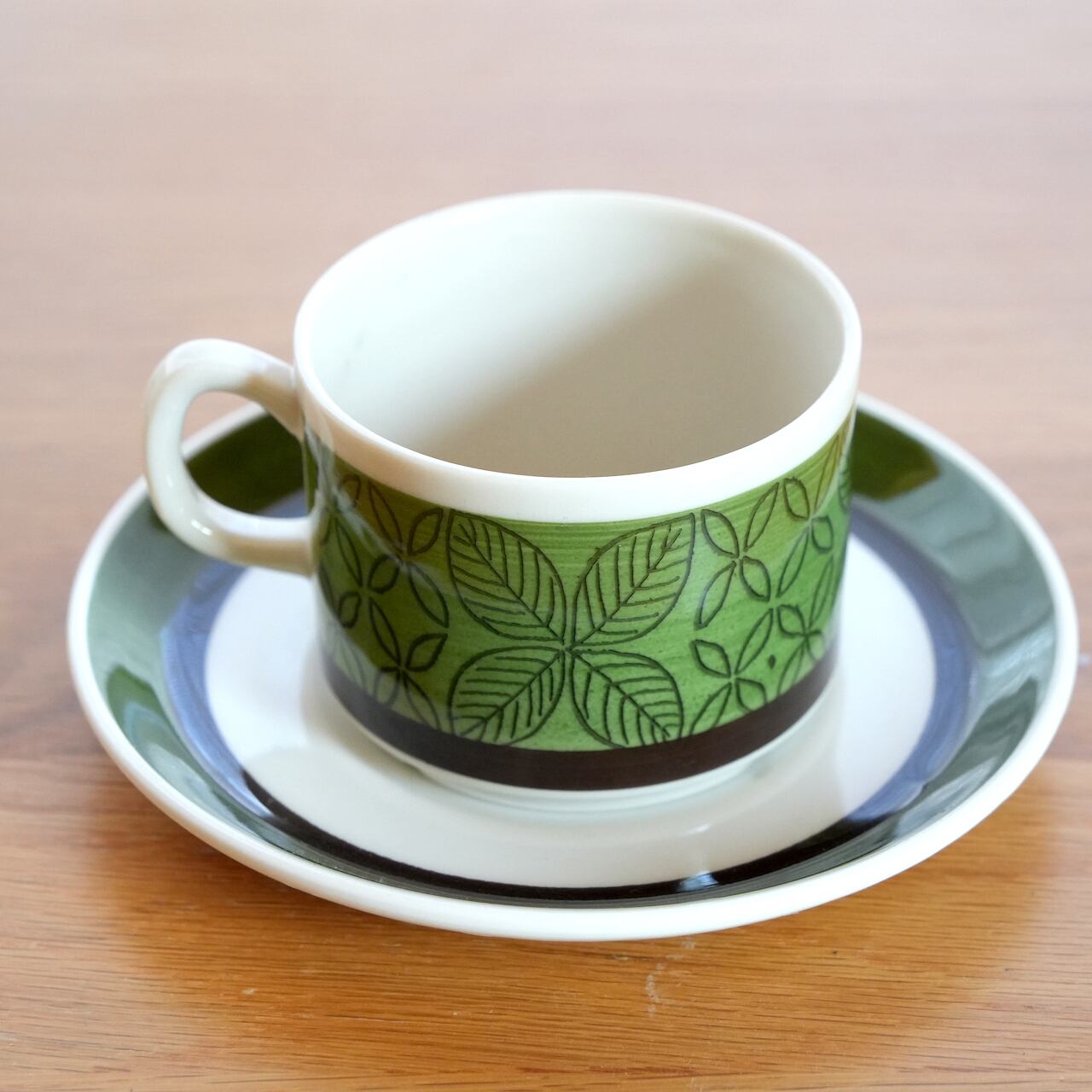 北欧ヴィンテージ ゲフレ ウプサラエクビー 18cm プレート 3枚 UPSALA