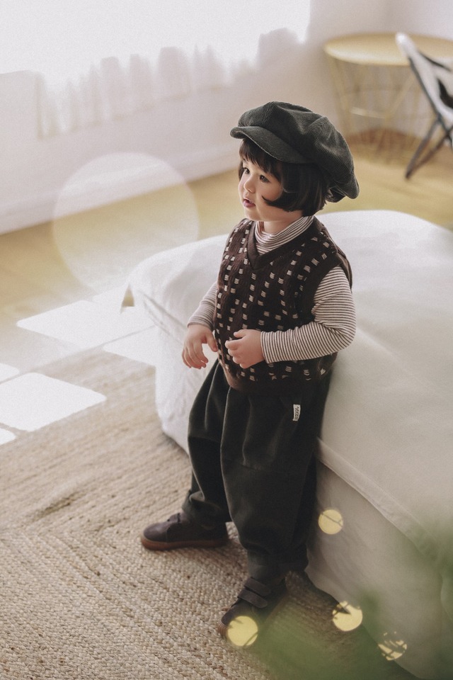 予約⌇onu/ Warm knit vest
