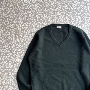 CDG homme / 70-80's wool V knit sizeM相当