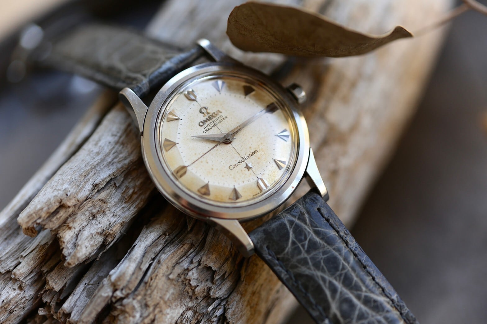 OMEGA】 1959年製 オメガ コンステレーション 12角 ”パイ皿