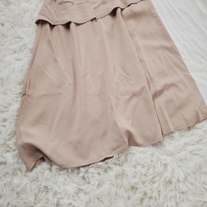 【USED】シルク調スカート　お嬢様系　お出かけ　春デート通勤通学