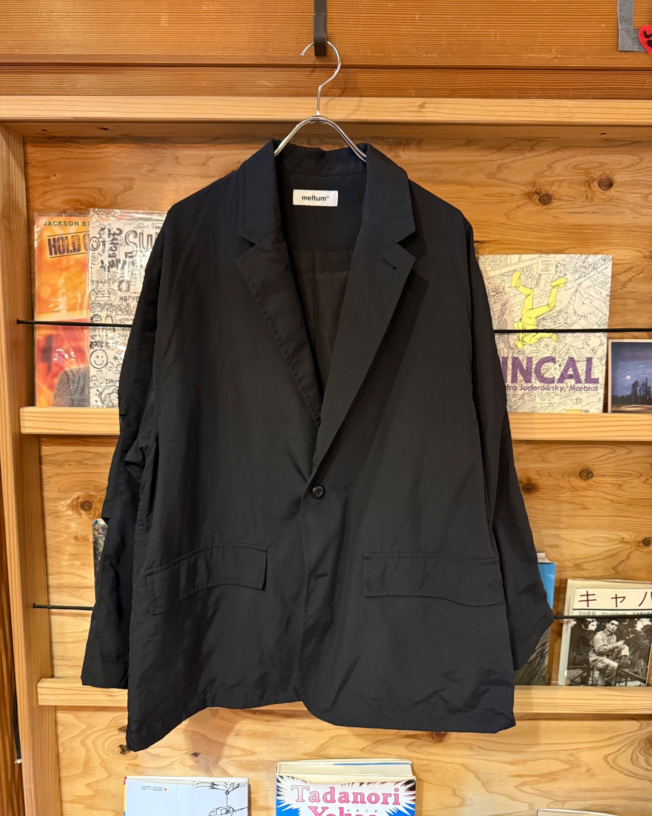 【meltum UNISEX】SUPPLEX®️DAILY LOOSE 2B JACKET