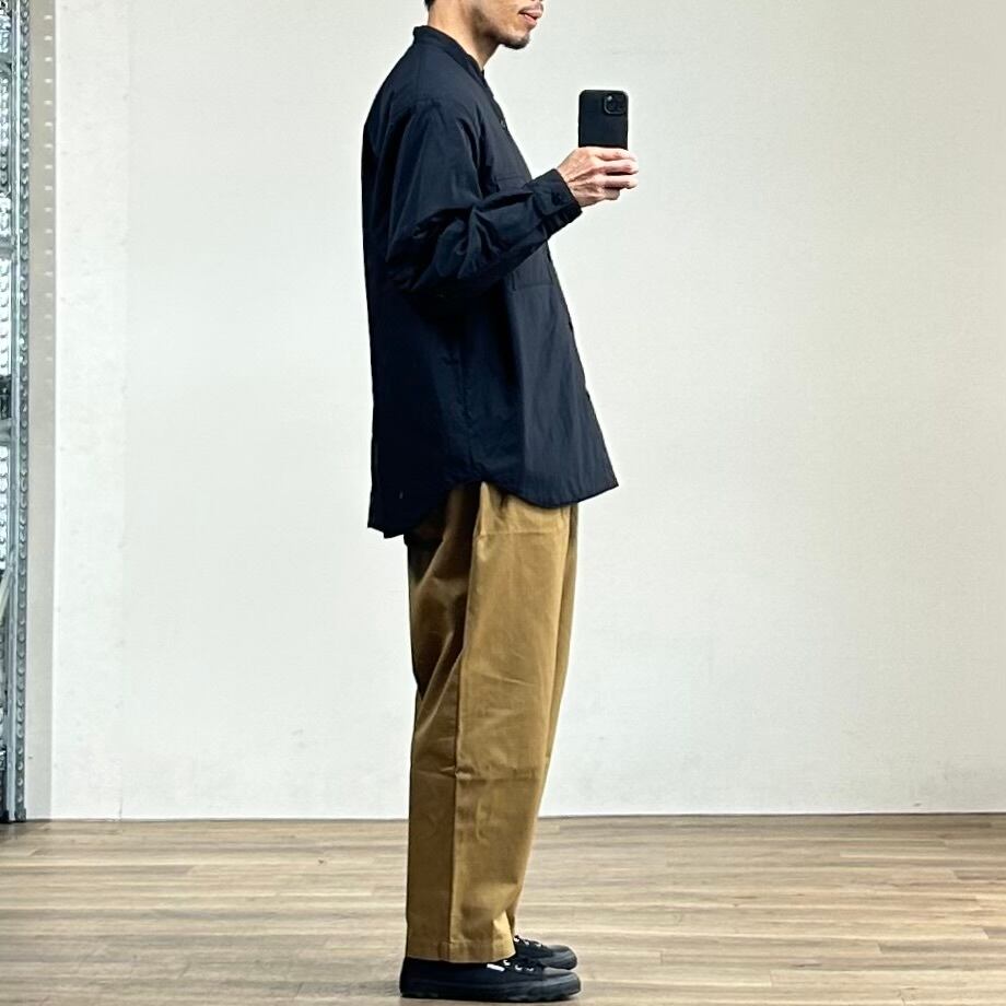 26SS》【KELEN】2TACK WIDE COCOON TROUSERS 