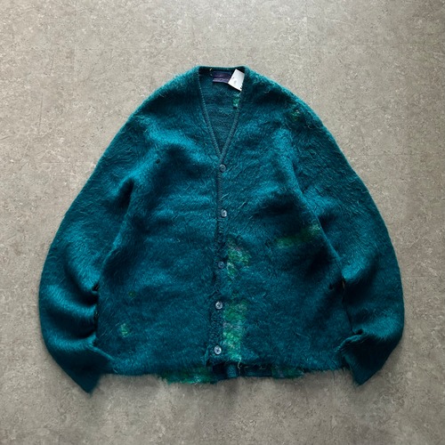 50s Pendleton " repair " wool×mohair cardigan【仙台店】