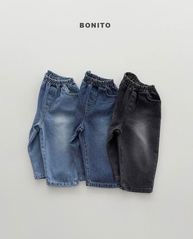 〚予約〛Brush denim pants <kids><Jr>