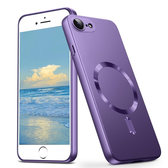 Tgaoleyd 対応 iPhone SE 第3世代 第2世代 iPhone 8/7 用のケース Magnetic対応 ワイヤレス充電 軽薄型