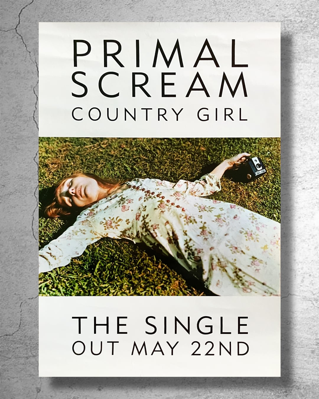 【レア品】『Primal Scream/ウィリアム・エグルストン』2006年イギリスでのリリース告知ポスター