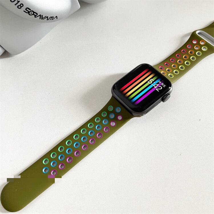 Apple Watchにレインボーカラーの新バンド - Impress Watch Apple