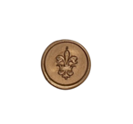 Stamp head / 3D  Fleur de Lys thumbnail 1