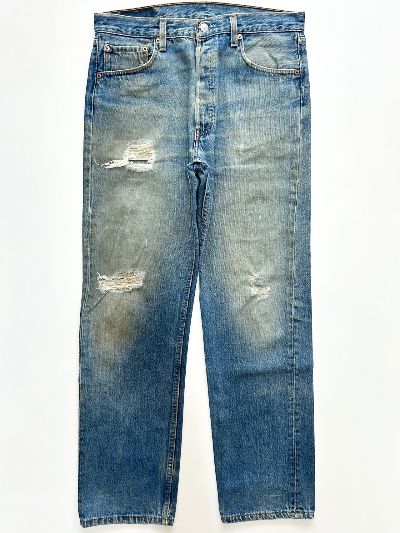 90s Levi’s 501 DENIM PANTS MADE IN USA Size W34L32→W33.5L31.5