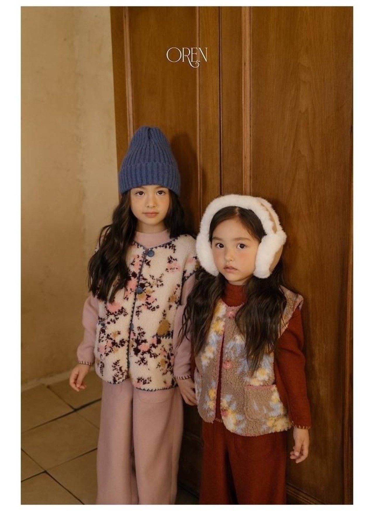 オーレン / oren / ベライヤーマフ / 韓国子供服 / キッズ / 26winter〖取寄〗*FREE*