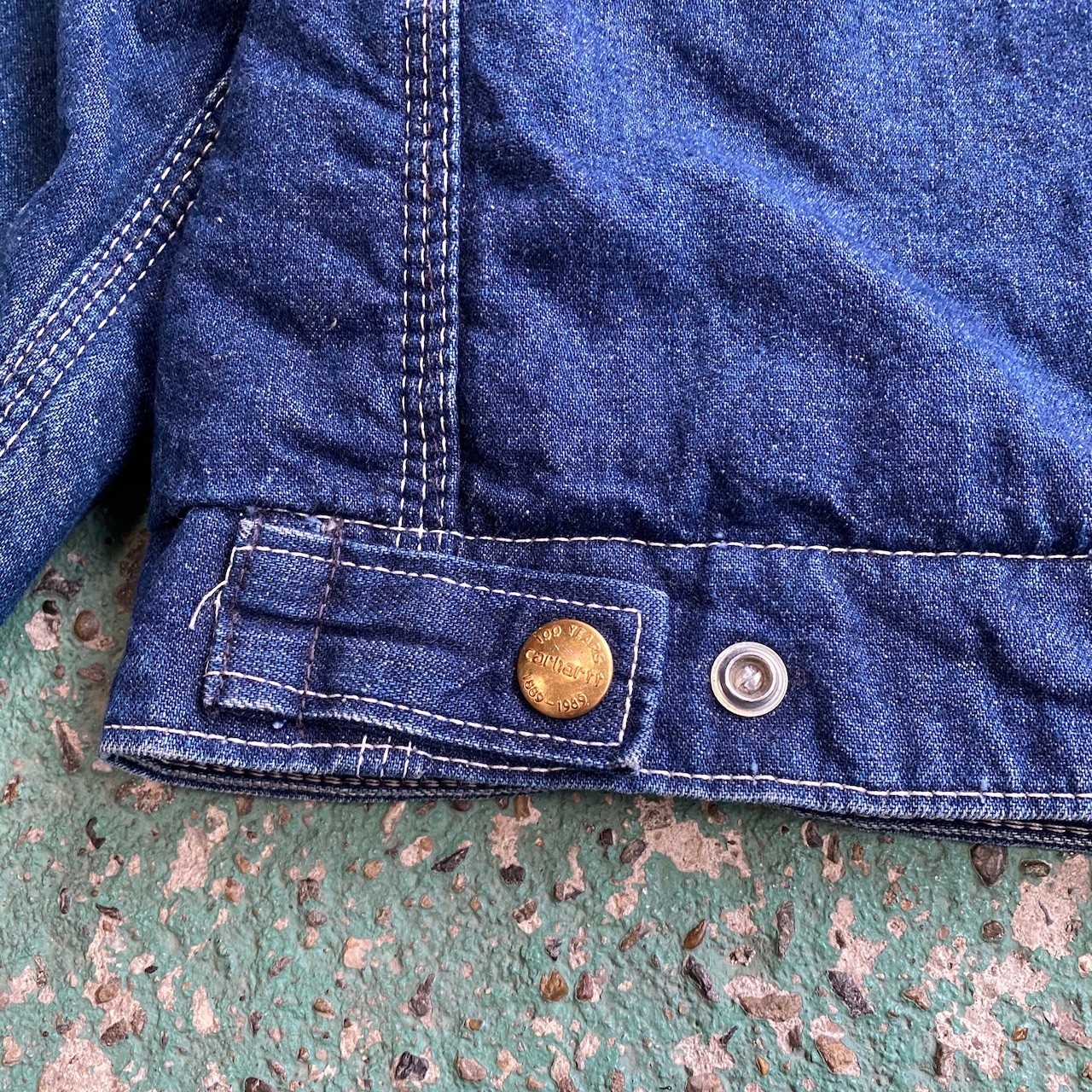 80年代 ビンテージ Carhartt カーハート デニム デトロイトジャケット 