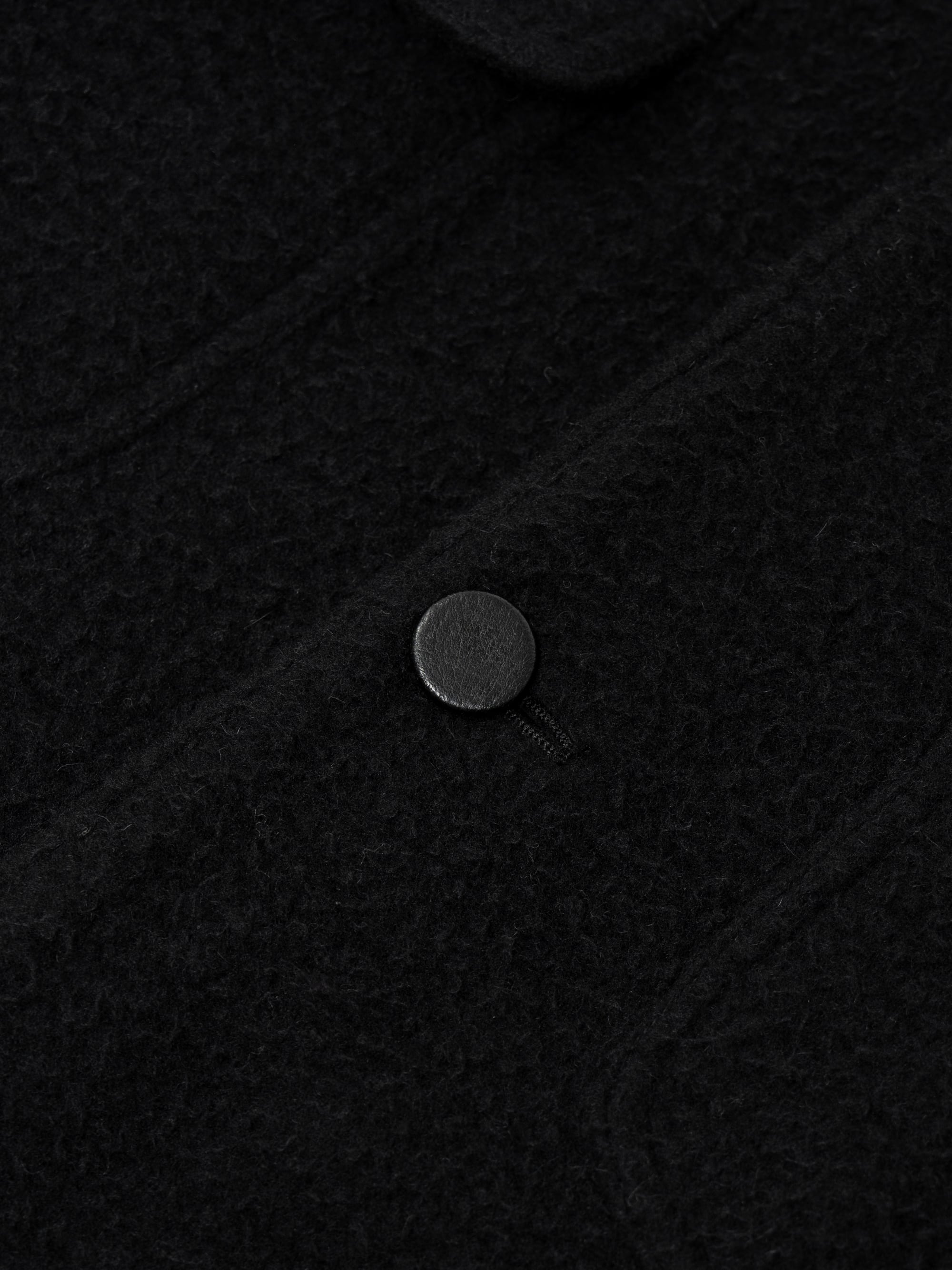 【XL・黒】OVY - Casentino Over Half Coat 7fca83029119e6037016456dea0f85