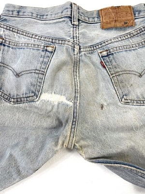 M-223リーバイス Levis501レギュラー古着 1980年代 米国製刻印522W 72cm(ぐるり 股下 79cm