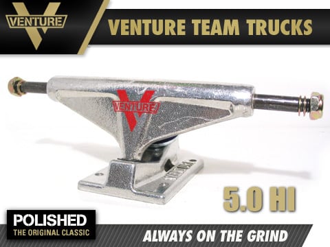 VENTURE TRUCK ベンチャートラック5.0HI | SKATEBOARD SHOP K8Z