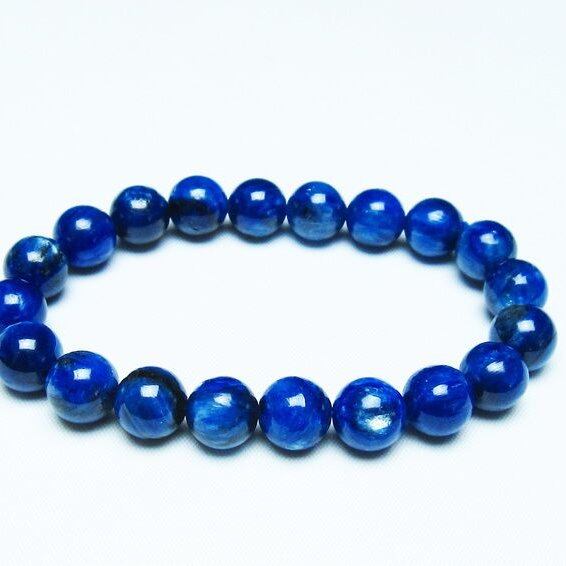 カイヤナイト ブレスレット 10mm 一点物 メール便可 [M便 1/10] 111-48068